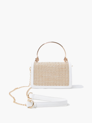 Straw Crossbody Bag