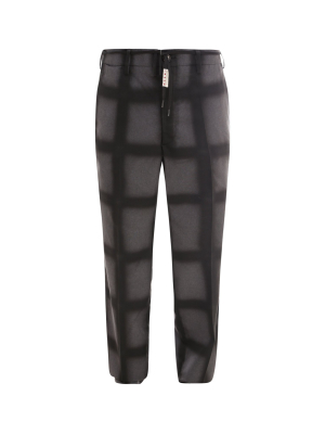 Marni Spray Painted Effect Tailored Pants