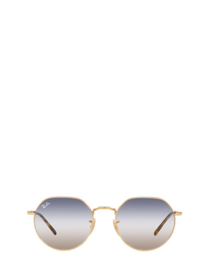 Ray-ban Jack Geometric Frame Sunglasses