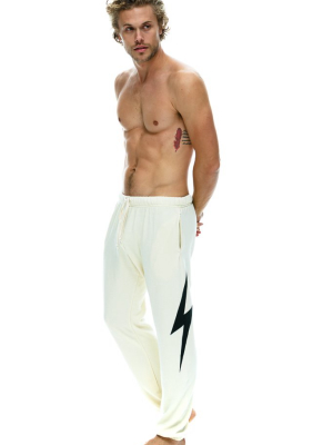 Bolt Sweatpants - Vintage White
