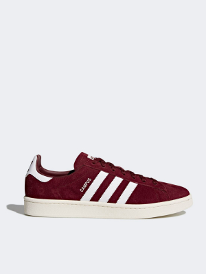 Adidas Originals Campus Sneakers In Red