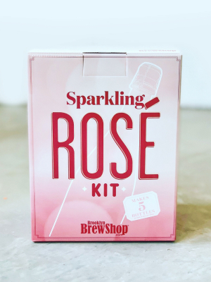 Brooklyn Brew Shop Sparkling Rosé Wine Making Kit