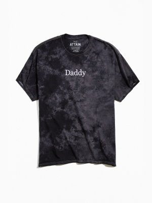 Daddy Embroidered Cloud Wash Tee