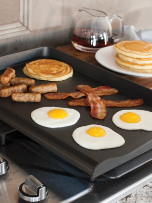 Nordic Ware 2 Burner Backsplash Griddle