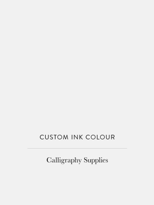 Custom Ink Colour