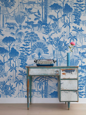 Jungle Dream Wallpaper In Orinoco Design By Aimee Wilder