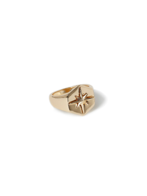 Gold Star Ring*