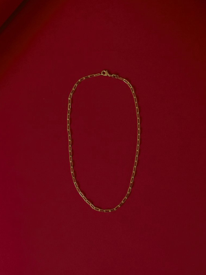 Medium Gold Link Necklace