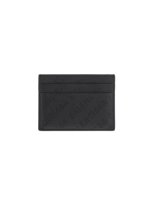 Balenciaga Cash Logo Motif Cardholder