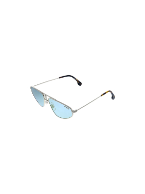 Carrera 1021/s 010 2y Womens Aviator Sunglasses Palladium 58mm