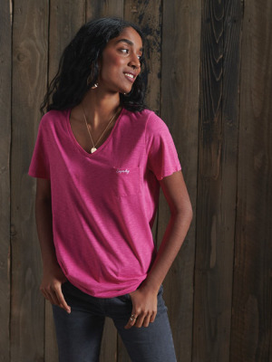 Organic Cotton Essential V-neck T-shirt