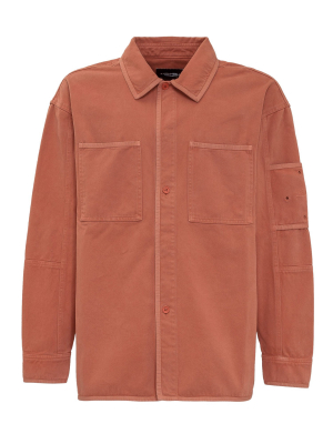 A-cold-wall* Logo Embroidered Overshirt