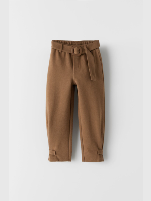 Pants With Buckle