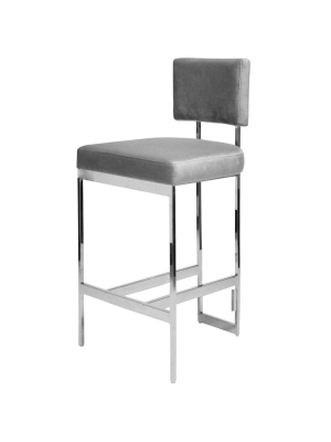 Worlds Away Jones Bar Stool