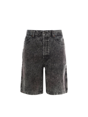 Diesel Stonewashed Denim Shorts