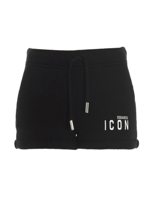 Dsquared2 Icon Logo Printed Shorts