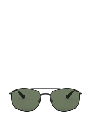 Ray-ban Rb3654 Square Aviator Sunglasses