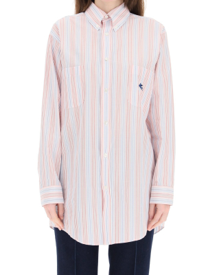 Etro Striped Buttoned Shirt