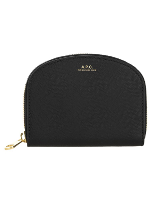 A.p.c. Demi Lune Compact Wallet