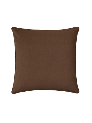 C&f Home 26" X 26" Cocoa Euro Sham