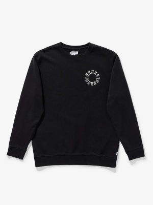 Banks Journal West Coast Crew Fleece - Dirty Black