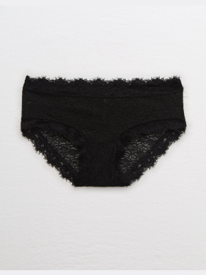 Aerie Eyelash Lace Boybrief Underwear