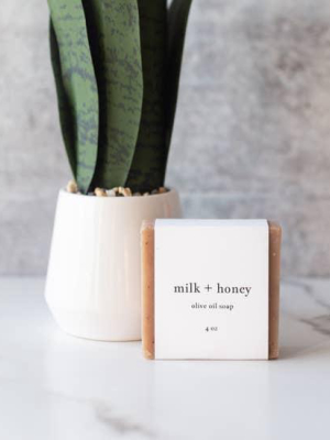 Milk + Honey Olive Oil Soap By Roote