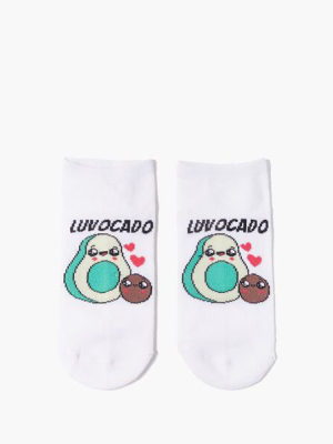 Luvocado Graphic Ankle Socks