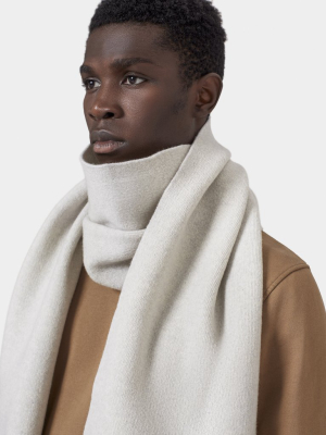 Merino Wool Scarf - Burned Yellow