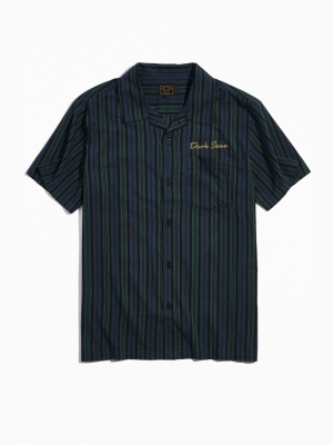 Dark Seas Temple Short Sleeve Button-down Shirt