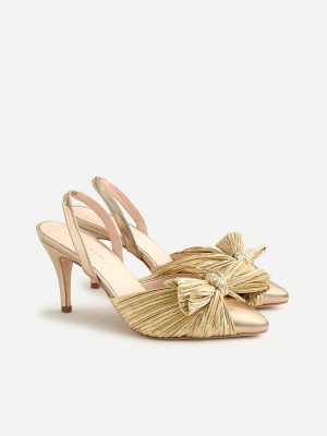 Loeffler Randall® Sylvana Knot Slingback Heels