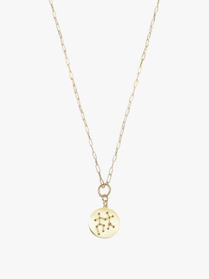 Constellation Gemini Charm Necklace