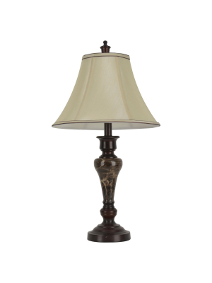 25" X 34" Marble Table Lamp Bronze - J.hunt