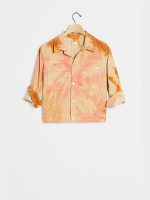 Mother The Bruiser Tie-dye Shirt Jacket