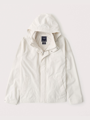 Nylon-blend Jacket