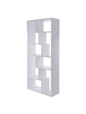 71" Decorative Bookshelf White - Acme Furniture