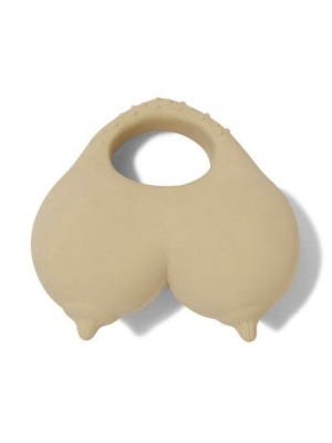 Konges Rubber Babs Teether - Creamy White