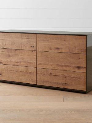 Cas 6-drawer Modern Rustic Dresser