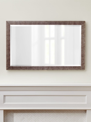Silver Birch Rectangular Wall Mirror