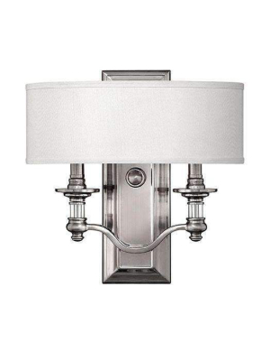 Sussex Sconce Brushed Nickel