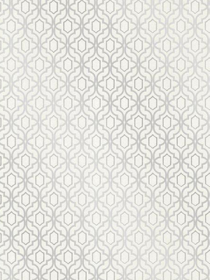 Alcazaba Silver Trellis Wallpaper From The Alhambra Collection By Brewster Home Fashions