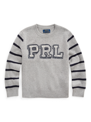 Prl Cotton Crewneck Sweater