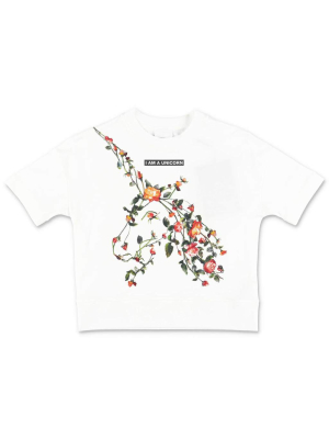 Burberry Kids Montage Print T-shirt