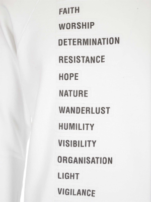 Raf Simons Word Patches Sweatshirt