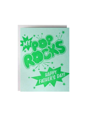 My Pop Rocks Father's Day Card