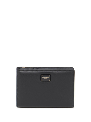 Dolce & Gabbana Logo Plaque Wallet