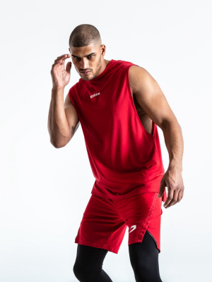 Smrt-tec Muscle Tank - Red