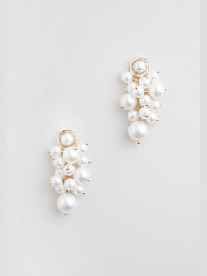 Too Close For Cluster Drop Earrings