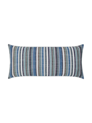 D.v. Kap Fancy Stripe Lumbar Outdoor Pillow - Available In 2 Colors