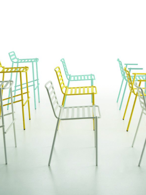 Trampoliere S Outdoor Side Chair By Midj